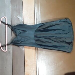 Vintage Van Raalte Black Gorgeous Full Slip Adjustable straps Modesty Slip